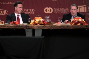 Santorum and Huckabee