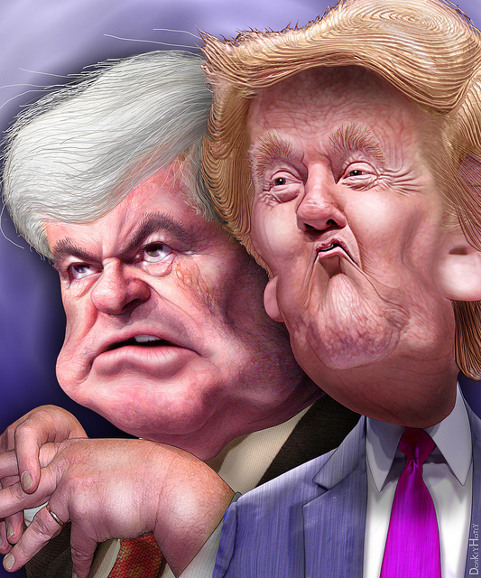 Newt and Trump