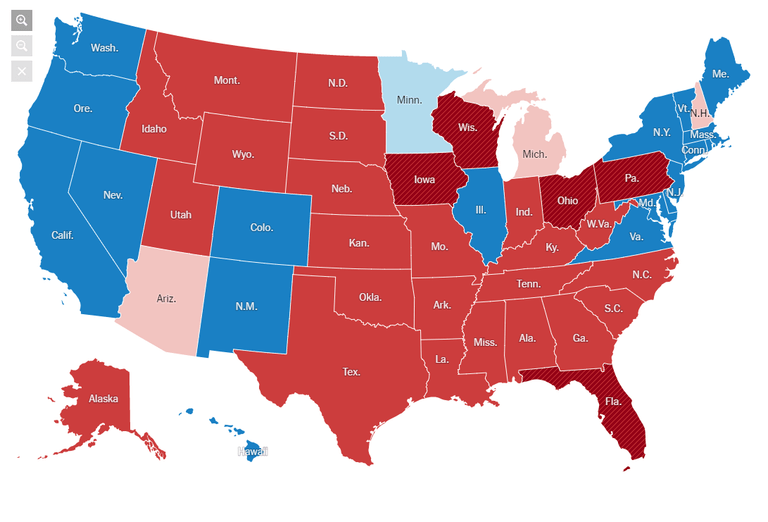 Blue and Red States