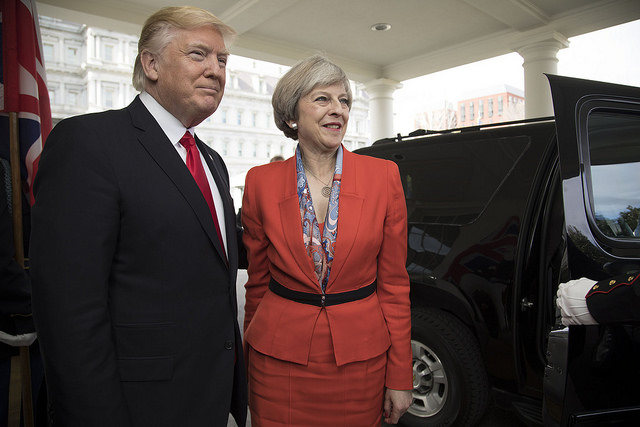 Trump and May