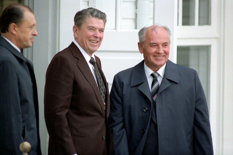 Reagan and Gorbachev
