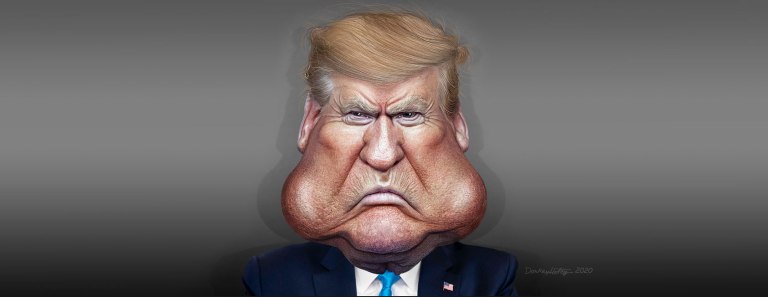Feature-caricature-of-Donald-John-Trump-by-DonkeyHotey-w