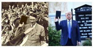 hitler, trump, bible